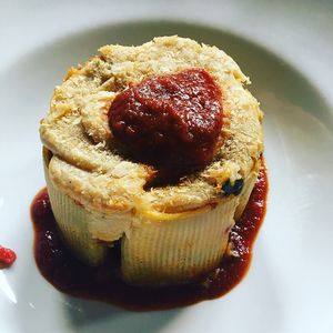 The cashew nut cream is amazing!  at Vitto Pitagorico in Naples