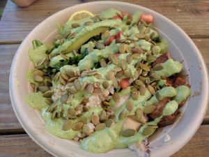 Dale bowl at Della Bowls in Miami