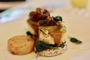 Vegan Benedict’s  at Wynn Hotel - Tableau in Las Vegas