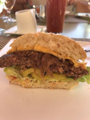 Impossible Burger at Wynn Hotel - Tableau in Las Vegas