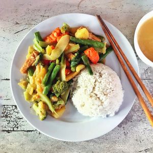 Daily curry - YUM at Buddha Belly in Cat Ba