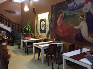 Interior at Buddha Belly in Cat Ba