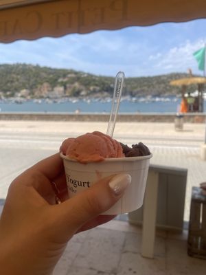   at Petit Cafe Frozen Yogurt in Mallorca