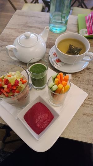 Detox breakfast, vegan at Mr & Mrs Feelgood in Vienna