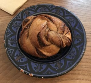 Cinnamon roll  at Ou Bien Encore in Geneva