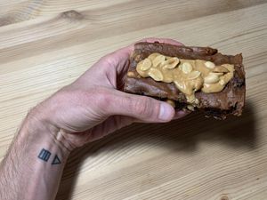 peanut brownie at Ou Bien Encore in Geneva