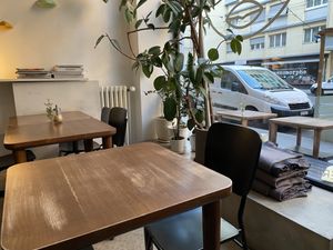 Interiors at Ou Bien Encore in Geneva