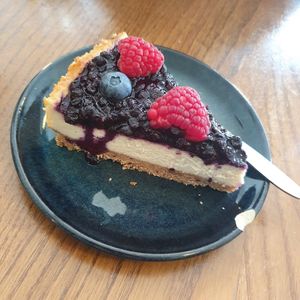 Cheesecake at Ou Bien Encore in Geneva