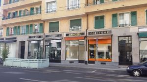 Cafe from the outside. at Ou Bien Encore in Geneva