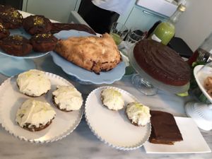 desserts at Ou Bien Encore in Geneva