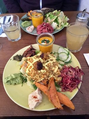 L’assiette santé at Ou Bien Encore in Geneva