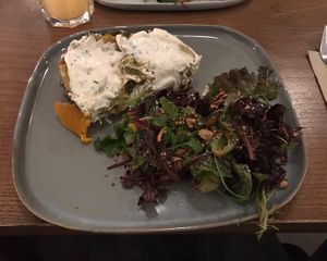 Pumpkin lasagna  at Ou Bien Encore in Geneva