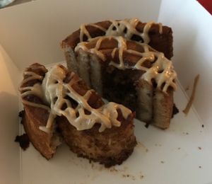 Cinnamon roll  at Ou Bien Encore in Geneva