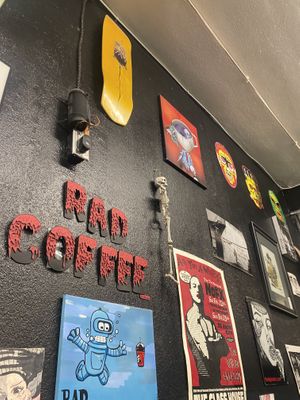More Wall Art (Total Vibe)  at Rad Coffee in Upland