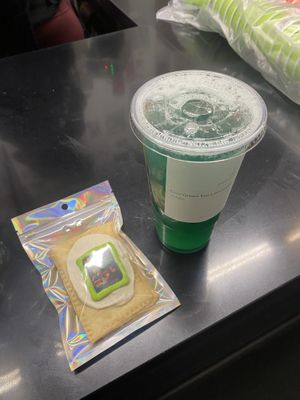 Order Up • Zombie Green Tea (HUGE)  at Rad Coffee in Upland