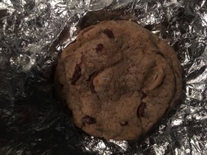 Pumpkin chocolate chip cookie at Blackbird Pizza in Portland