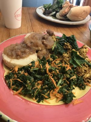 Breakfast platter  at Cedar Ridge Cafe & Bakery in Maplewood