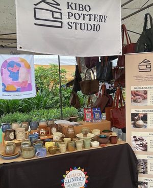 Pottery at Legazpi Sunday Market in Makati
