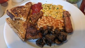 Bit greasy and bland at Boston Tea Party - Stratford-Upon-Avon in Stratford-upon-avon
