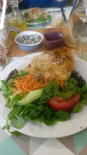 meal of the day at Le Speakeasy in Nice