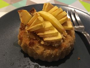 Apple pie at Le Speakeasy in Nice