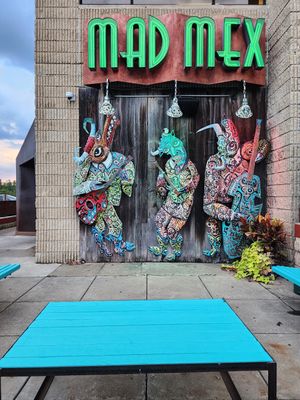 This was outside of the Robinson Township location at Mad Mex in Scott Township