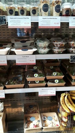 salads and more at Pumpkin Brown in Edinburgh