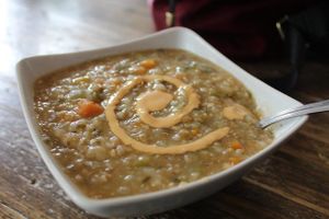 Scotch Broth  at Pumpkin Brown in Edinburgh