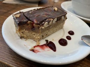 Snicker doodle cake  at Pumpkin Brown in Edinburgh
