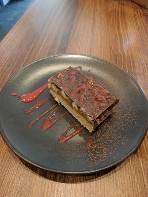 Snickerdoodle bar at Pumpkin Brown in Edinburgh