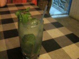 Delicious mojito. at Somos Cuba in Havana