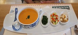 Gazpacho Andaluz at Ringmauer Hotel-Restaurant in Murten