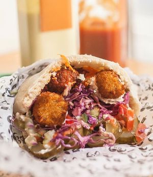 Wrap at Veggie Medio Oriente - Suipacha in Buenos Aires