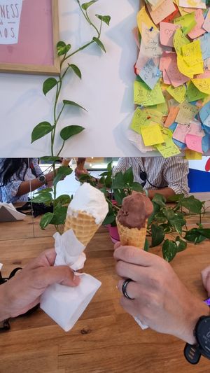 Pear and chocolate at Si Gela in Krakow