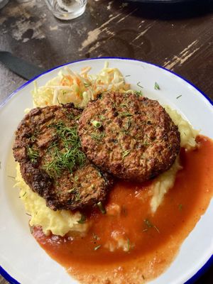 A’la placki ziemniaczane  at Alchemia od Kuchni in Krakow