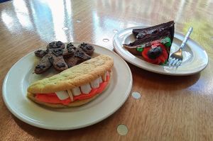 cakes that bite at The Dice Cup in Nottingham