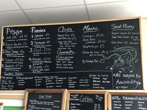 Menu August 2021 at The Dice Cup in Nottingham