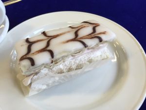 Vegan Mille Feuille at The Dice Cup in Nottingham