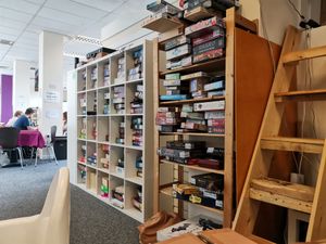 The games!  at The Dice Cup in Nottingham