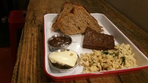 Create your own vegan breakfast  at The Caffeine Drip in Edinburgh