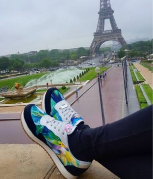 Fashionable handmade vegan shoes. Inspired by Colombian biodiversity at Aluna Shoes in Medellin