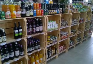 Products for sale on April 22nd, 2016 at Horta da Nonna in Caxias Do Sul