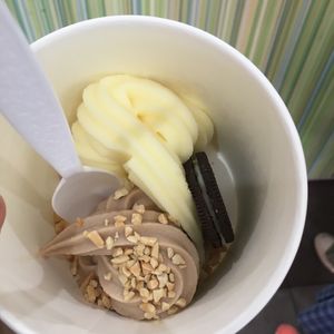 Soy banana and gummy bear sorbet at Tutti Frutti in East Victoria Park