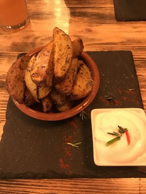 The vegan alioli was amazing!  at Estudio Vegetariano in Lagos