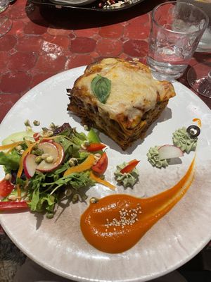 Lasagna   at Estudio Vegetariano in Lagos