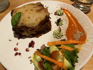 Lasagne  at Estudio Vegetariano in Lagos