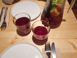 Sangria at Estudio Vegetariano in Lagos