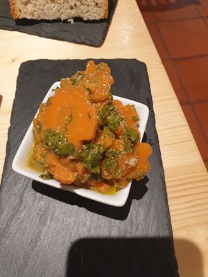 Algarve carrots at Estudio Vegetariano in Lagos