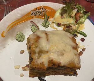 Vegan Lasagne  at Estudio Vegetariano in Lagos