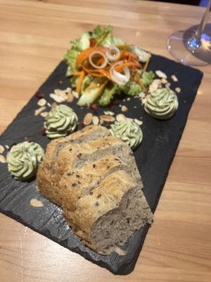 Basil ricotta   at Estudio Vegetariano in Lagos